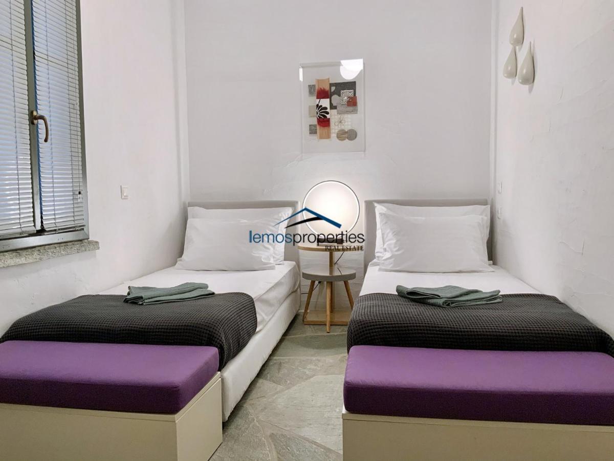 Aqua Blue, Only 100 Meters From The Beach Of Gialiskari Ioulis Exterior photo